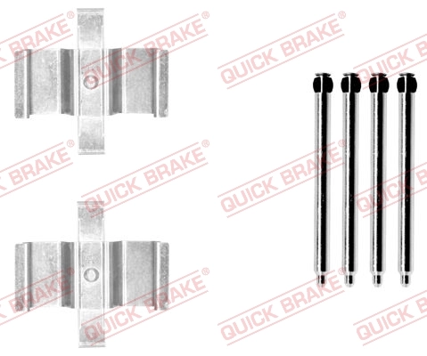Accessory Kit, disc brake pad